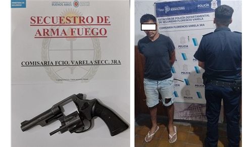 F. Varela – Allanamientos, un detenido vinculado a robos modalidad entradera